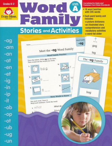 Cover of Word Family Stories and Activities, Level A