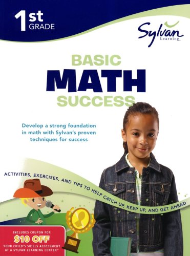 Cover of Basic Math Success Workbook: First Grade