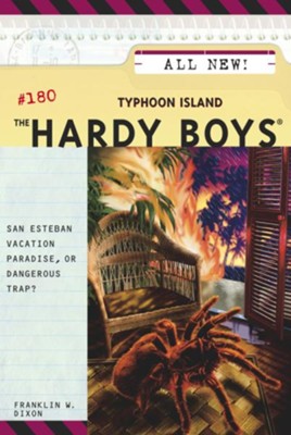 Cover of The Hardy Boys Files #180: Typhoon Island