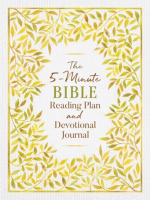 Cover of 5-Minute Bible Reading Plan and Devotional Journal