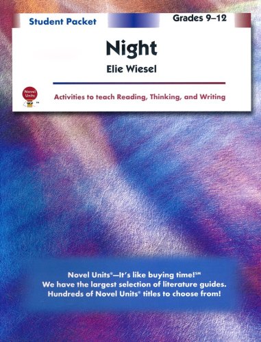 Cover of Night, Novel Units Student Packet, Grades 9-12