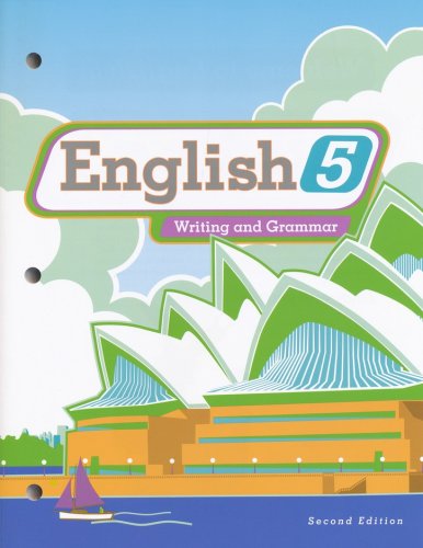 Cover of BJU Press English Grade 5 Student Edition, 2nd Edition (Updated copyright)