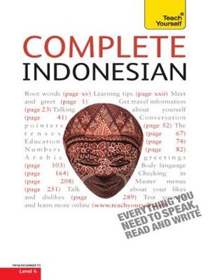 Cover of Complete Indonesian (Bahasa Indonesia): Teach Yourself / Digital original - eBook