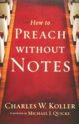 Cover of How to Preach Without Notes
