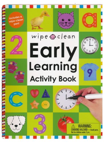 Cover of Wipe Clean Early Learning Activity Book