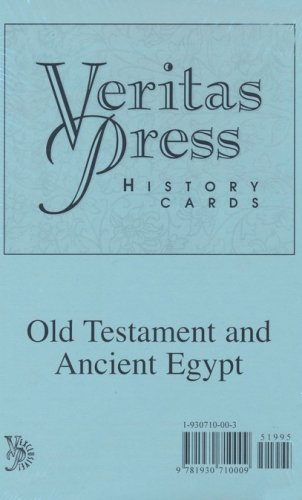 Cover of Veritas Press History Cards: Old Testament and Ancient Egypt