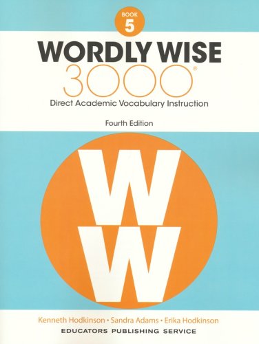 Cover of Wordly Wise 3000 Book 5 Student Edition (4th Edition; Homeschool Edition)