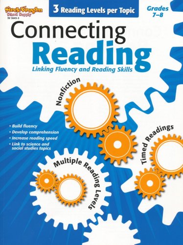Cover of Connecting Reading: Nonfiction, Fluency, Comprehension Grades 7-8