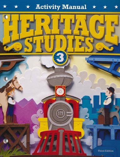 Cover of BJU Press Heritage Studies 3 Student Activity Manual (3rd Edition)