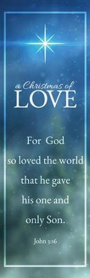 Cover of Christmas of Love Vinyl Banner (2 x 6)