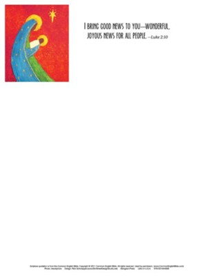 Cover of Good News Nativity Christmas Letterhead, 50