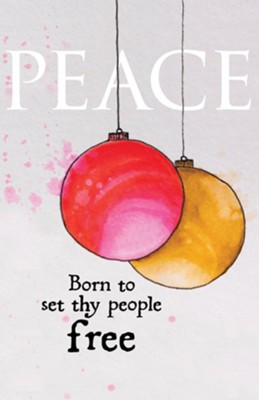 Cover of Peace Ornament Advent Bulletins, 50