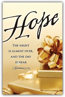 Cover of Hope Gifts Images Advent Bulletins, 50 (Romans 13:12, CEB)