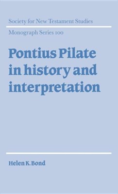 Cover of Pontius Pilate in History and Interpretation, Cloth, Blue