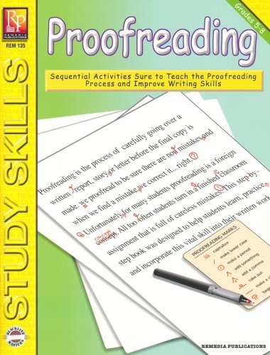 Cover of Proofreading Grades 5-8