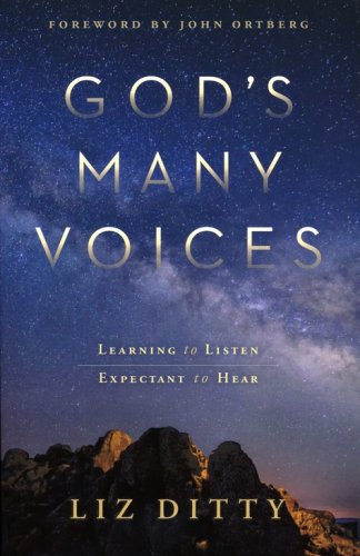 Cover of God's Many Voices: Learning How to Listen. Expectant to Hear.