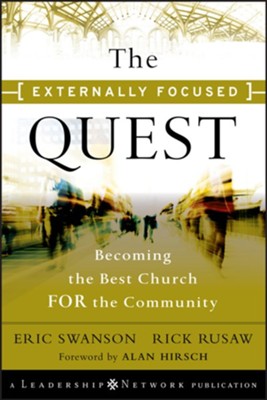 Cover of The Externally Focused Quest: Becoming the Best Church for the Community - eBook