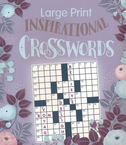 Cover of Large Print Inspirational Crossword