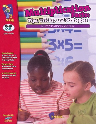 Cover of Multiplication Facts: Tips, Tricks, and Strategies Grades 2-5
