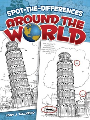 Cover of Spot-The-Differences Around the World Green Edition