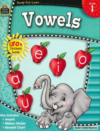 Cover of Ready Set Learn: Vowels (Grade 1)