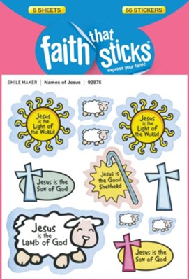 Cover of Names of Jesus Stickers
