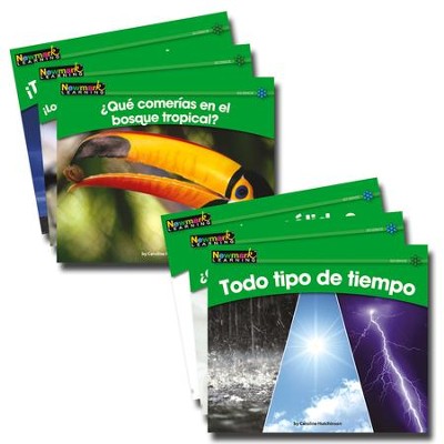 Cover of Rising Readers Science Set (Spanish Language Edition) Volume 2 (set of 12 titles)