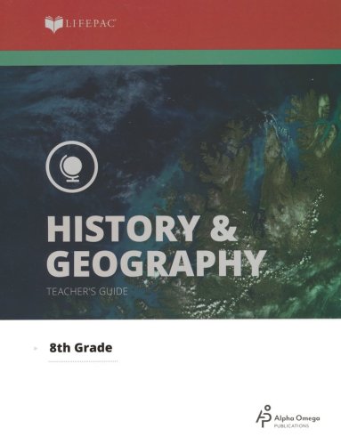 Cover of Lifepac History & Geography Teacher's Guide Grade 8