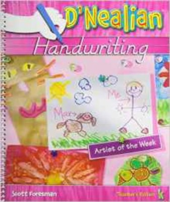 Cover of D'Nealian Handwriting Teacher Edition Grade K (2008 Edition)