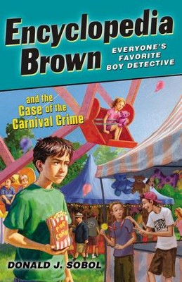 Cover of Encyclopedia Brown and the Case of the Carnival Crime - eBook
