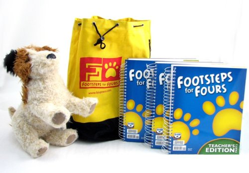 Cover of BJU Press K4 Footsteps for Fours Teacher's Edition Kit, 2nd Edition