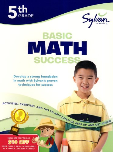 Cover of Basic Math Success Workbook: Fifth Grade