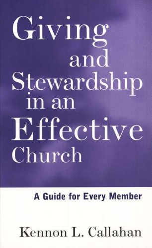 Cover of Giving and Stewardship in an Effective Church