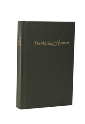 Cover of The Worship Hymnal--hardcover, forest green
