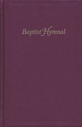 Cover of Baptist Hymnal--hardcover, deep garnet