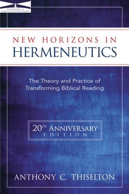 Cover of New Horizons in Hermeneutics