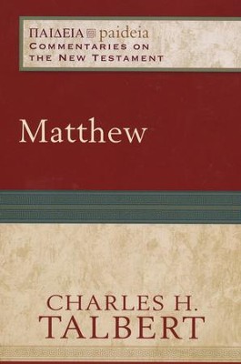 Cover of Matthew (Paideia: Commentaries on the New Testament) - eBook
