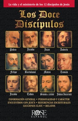 Cover of Los Doce Discípulos Folleto (The Twelve Disciples Pamphlet) -- pack of 5