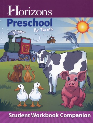 Cover of Horizons for Three's Student Workbook Companion
