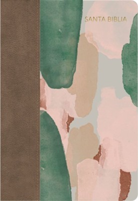 Cover of NVI Biblia Letra Grande Tamaño Manual multicolor, símil piel (Hand Size Giant Print Bible, Multicolored)