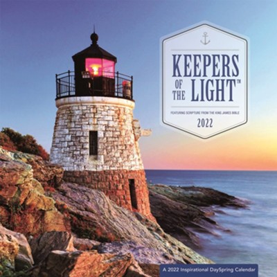 Cover of 2022 Wall Calendar, Keepers Of Light