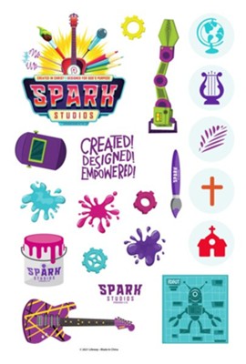 Cover of Spark Studios: Theme Stickers (10 Sheets)