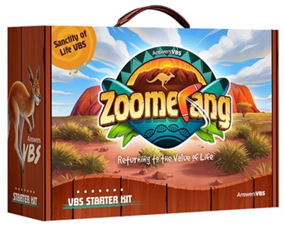 Cover of Zoomerang Starter Kit - Answers in Genesis VBS 2022
