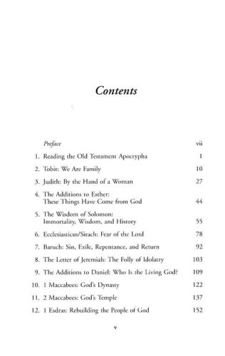Cover of Invitation to the Apocrypha