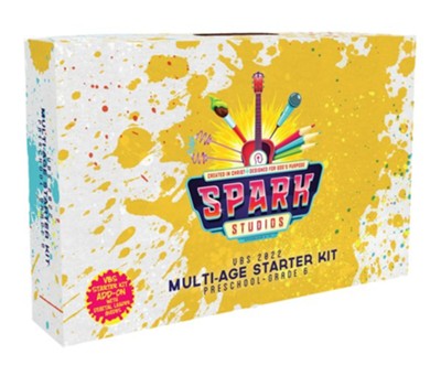 Cover of Spark Studios Multi-age Starter Kit with Digital Leader Guides Add-on - Lifeway VBS 2022