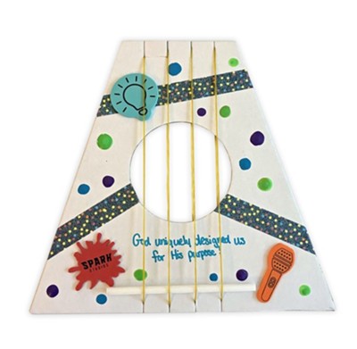 Cover of Spark Studios: David's Harp Craft Pack, ages 3-12 (pkg. of 10)
