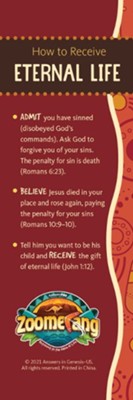 Cover of Zoomerang: Gospel Bookmarks (pkg. of 10)