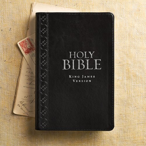 Cover of KJV Bible, Lux Leather, Black