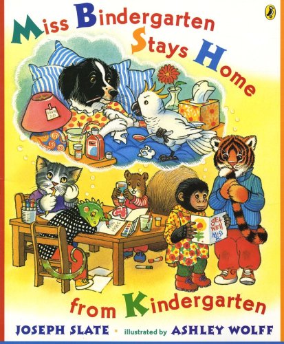 Cover of Miss Bindergarten Stays Home