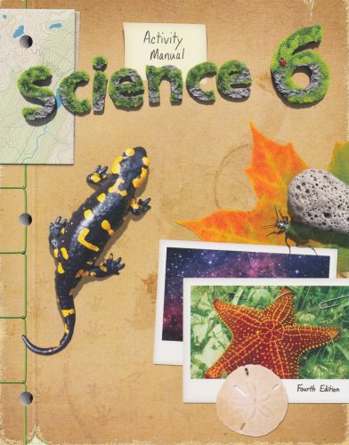 Cover of BJU Press Science 6 Student Activity Manual, 4th Edition